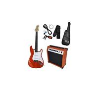 Kit Guitare électrique + Amplificateur 15W + Acccessoires - Orange -s JB407