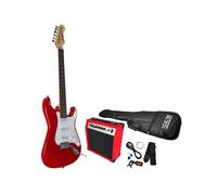 Kit Guitare électrique + Amplificateur 15W + Acccessoires - Rouge - Johnny Brooks JB404