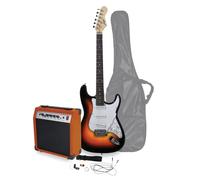 Kit guitare électrique - Johnny Brook JB406 - avec amplificateur 20W, Finition Sunburst