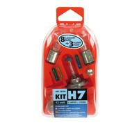 KIT H7 8 LAMPADE + 3 FUSIBILI