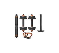 Kit haltères + barre + poids russe fed 10 kg