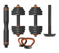 Kit haltères + barre + poids russe xiaomi fed 40 kg Noir G