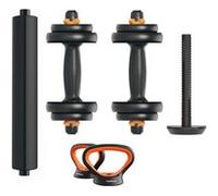 Kit haltères v2 + barre + poids russe FED 10 kg
