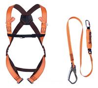 Kit harnais antichute avec absorbeur d'énergie S/M/L DELTA PLUS