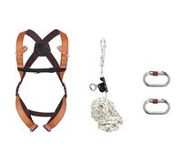 Kit harnais sécurité toiture + 1 stop chute 10m Delta Plus