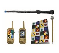 Kit Harry Potter avec talkie-walkie portée 120m, cahier, stylo et baguette magique