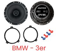 Kit enceintes coaxiales AMPIRE CPX165 compatibles pour Opel Tigra Twin Top