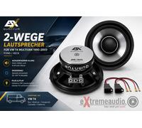 Kit haut-parleurs coaxiaux 2 voies 12 cm compatibles avec VW T4 1990-2003...