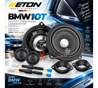 Eton Haut-parleur BMW10T 10 cm 2 voies compatible avec BMW Série 1 E81/E82