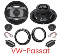 Kit haut-parleurs composants Crunch GTI6.2E compatibles pour VW Passat CC (3C...