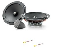 Kit Haut-Parleurs Focal Universel Avant 165 4 Ω 2 Voies Fiat Barchetta 1995-2005