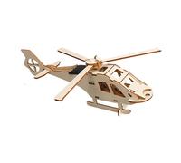 Kit hélicoptère solaire DIY -da -te - 23,5 x 8 x 6,8 cm Jouet Learning Avec Moteur, Modèle En Bois, Projet D'énergie Renouvelable | Ensemble D'ingénierie Construire, Cadeau Alimenté par Panneau Pour