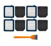 Kit HEPA + Éponge pour Électrolux pour q6 pour q7 Q8 Kit HEPA(4 PACK) | pour capture 99% cheveux, sciure, cendres froides; pour idéal sols durs et tapis; installation rapide outils