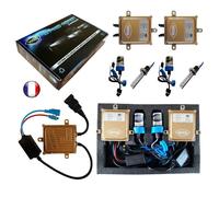 Kit HID Xénon Marque Francaise Vega® H1 10000K 55W Slim DSP AC Ampoules à embase métallique