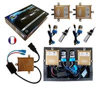 Kit HID Xénon Marque Francaise Vega® H3 6000K 55W Slim DSP AC Ampoules à embase métallique