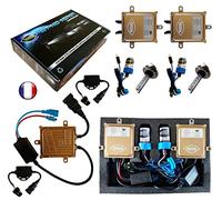 Kit HID Xénon Marque Francaise Vega® H7 5000K 55W Canbus Anti Erreur ODB 2 Ampoules à embase métallique (5000K)
