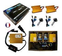 Kit HID Xénon Marque FRANCAISE Vega® H7 8000K 55W Slim DSP AC ampoules à embase métallique