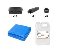 Kit hivernage piscine Ubbink Linéa 650 x 350 cm