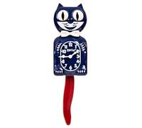 Kit Horloge Chat Rouge, Blanc et Bleu Galaxie