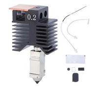 Kit Hotend de remplacement pour imprimante 3D Snapmaker U1 Buse en acier trempé de 0,2 mm Bloc chauffant en céramique 48 W Hotend intégré Chauffage rapide et stable jusqu'à 300 ℃