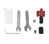 Kit Hotend d'imprimante 3D en acier trempé, extrudeuse résistante aux hautes températures, pièces d'extrémité chaude de remplacement pour la série X1 P1, buse durable à isolation