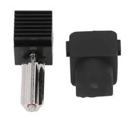 Kit Hotend D'imprimante 3D Stable pour Mini Tête D'impression A1 en Acier Inoxydable, Buse Amovible de 0,4 Mm Hotend pour Divers Consommables D'un Diamètre de 1,75 Mm