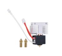 Kit Hotend pour ELEGOO Neptune 4/Pro, kit d'extrémité chaude d'extrudeuse entièrement assemblé en métal, bloc chauffant Hotend résistant aux hautes températures avec 2 buses en laiton de 0,4 mm