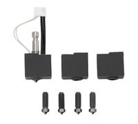Kit Hotend pour extrudeuse métallique S1 Hot End avec buses en acier trempé de 0,2 mm, 0,4 mm, 0,6 mm, 0,8 mm et 2 manchons en silicone, compatible avec les imprimantes 3D S1