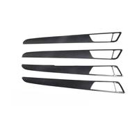 Kit Housse Console Centrale Décoration intérieure Console Centrale Porte Autocollant intérieur Style Fiber de Carbone ABS pour Q5 8R 2010-2018 SQ5 8R 2013-2017 D'autocollant Garniture(C LHD)