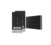 EZVIZ HP7 2K 2-Entry Kit Visiophone Connecté Interphone Vidéo, Sonnette vidéo avec Caméra et Ecran Tactile Couleur 7", Détection de Personne et Audio Bidirectionnel, Ouvre-Porte, WiFi 2.4GHz et 5GHz