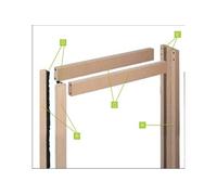 Kit huisserie MDF porte jusqu'à 120 mm FIBROTUBI - 61421202
