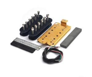 Kit Humbucker DIY Double Bobine pour Guitare Électrique 50mm | Kit Humbucker DIY, Double Bobine Guitare,Bobines Plastiques Noires, Polaires