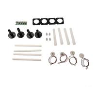 Kit humidificateur à monter soi-même avec alimentation de type C, 4 modules d'atomiseur et carte pilote pour une dispersion stable et continue de la brume (kit de module 2)