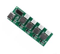 Kit humidificateur de type C avec module de brumisateur à 4 têtes, panneau pilote d'atomiseur ABS, alimentation 5 V CC, sortie de brouillard à haut volume pour hydrater les plantes d'intérieur et