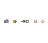 Kit hydraulique Elvedes Banjo Parts B Argenté