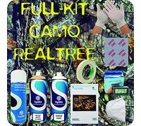Kit hydro dipping COMPLETE hydrographique film CAMOUFLAGE REALTREE HCA-152 hydrodipping film activateur hydrographie