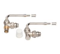 Danfoss Kit hydrocâblé HC-RE RA-IN – équerre à sertir, coude orientable D12, double panneaux