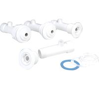 Kit hydromassage pour piscine liner - 19 cm - Blanc