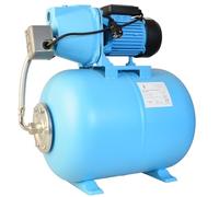 Kit hydrophore pour eau 50 l pompe hydrophore JET 100S (1100 W, 3600 l/h, levage max. 50 m) Réservoir à diaphragme 50 L Accessoires efficaces