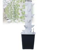 Kit hydroponique - 3 à 6 niveaux, réutilisable et durable - Économie d'eau de 90 %, système aéroponique - Croissance 3 fois plus rapide for les herbes et les légumes-feuilles - Installation facile, pa