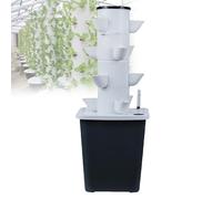 Kit hydroponique - 3 à 6 niveaux, réutilisable et durable - Économie d'eau de 90 %, système aéroponique - Croissance 3 fois plus rapide for les herbes et les légumes-feuilles - Installation facile, pa
