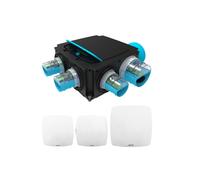 Kit Hygrogenius Flex - VMC simple flux Hygroréglable - 3 Kits e-Twist&Go inclus - ATLANTIC - 412284