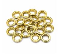 Kit œillets de bâche en métal TERRE JARDIN - Lot de 50 - Ø intérieur 12 mm - Fixation et réparation rapides - Coloris.