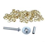 Kit Œillets Métal 12mm 50pcs Laiton avec Outils