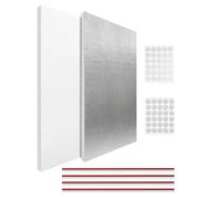 Kit Imperméable De Fenêtre De Papier D'aluminium De Panneaux Latéraux Isolé