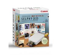Kit Imprimante Photo Canon Selphy QX20 Blanc pour Smartphone + 1 mini vision board exclusif et 20 tirages inclus