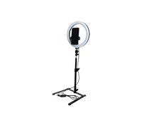 BigBen Connected Kit Vlogging Influence Macro Anneau lumineux 20 cm blanc Trépied 25-42 cm Noir