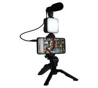 Kit Influence vlogging XS Live stream avec trépied et microphone + Led light XS