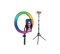 Kit Influence XL Anneau Lumineux 26cm avec Trépied 1,6m Blanc