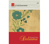 Kit initiation papier : Fleur de lin